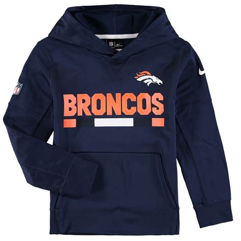 denver broncos pullover sweatshirt